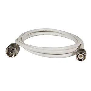 Newtide CN6800 UHF plug to TNC plug RF cable assembly for RG-58/A cable (L: 120cm), suitable for wireless communications, GPS, and mobile antennas.