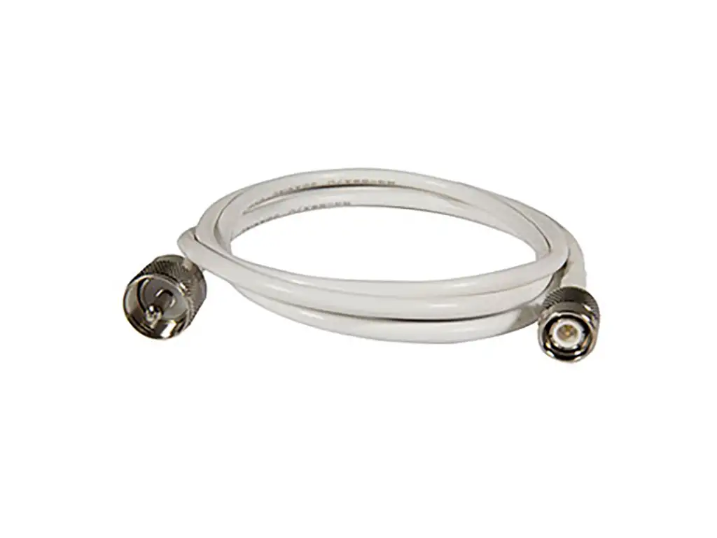 Newtide CN6800 UHF plug to TNC plug RF cable assembly for RG-58/A cable (L: 120cm), suitable for wireless communications, GPS, and mobile antennas.