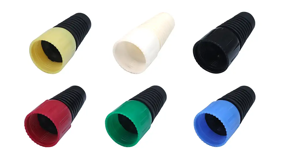 Newtide XR0010011-* plastic bushing for XLR connector color coding.
