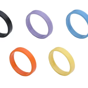 Newtide NP3601012-* plastic colored coding rings for audio connectors.